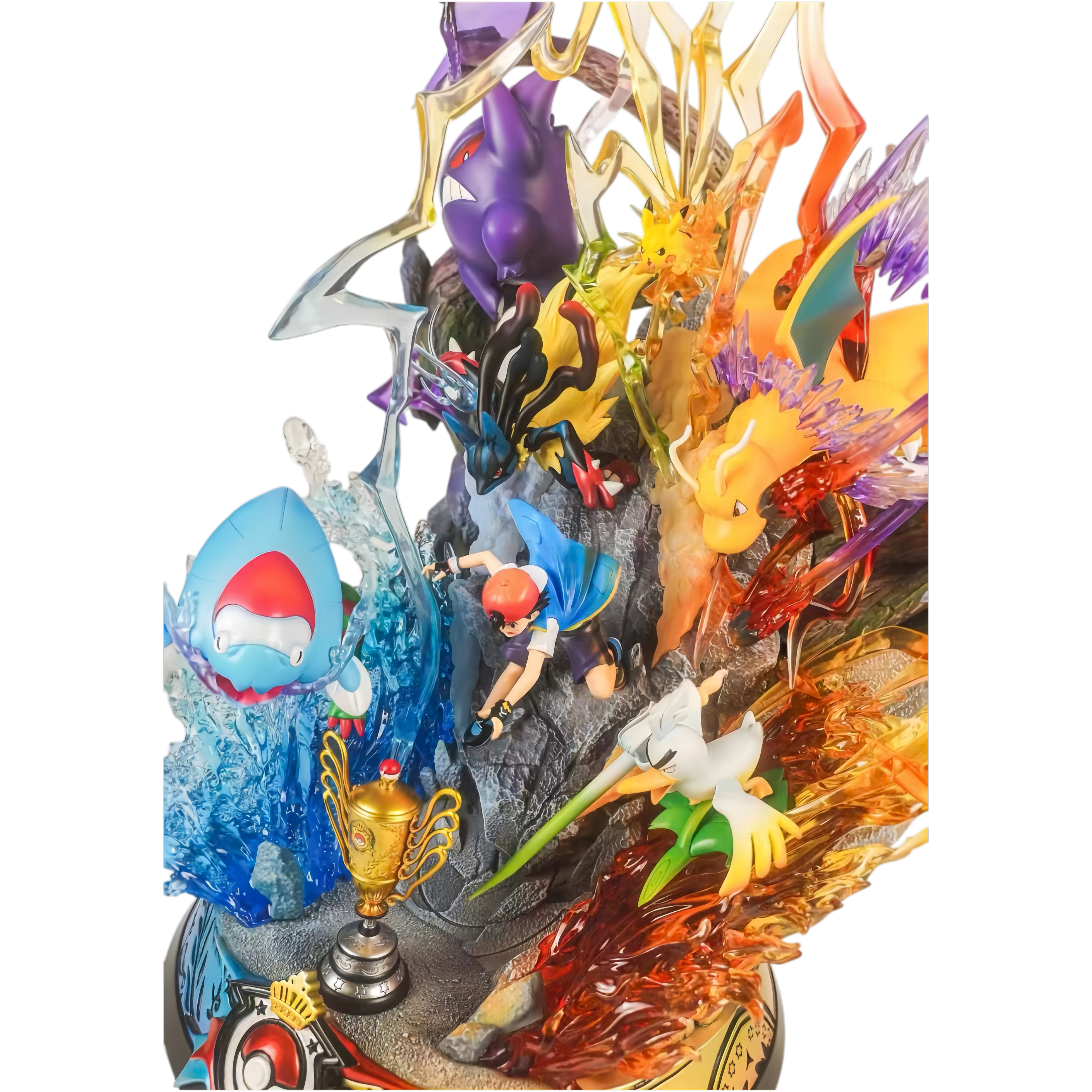 POKÉMON - ASH KETCHUM WORLD CHAMPION TEAM STATUE