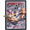 Dragon Ball Goku vs Majin Buu 3D LED Battle Frame with Statue