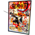 DEMON SLAYER - RENGOKU 3D LED BATTLE FRAME WITH STATUE