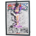 One Piece Nico Robin 3D LED Display Frame with Statue