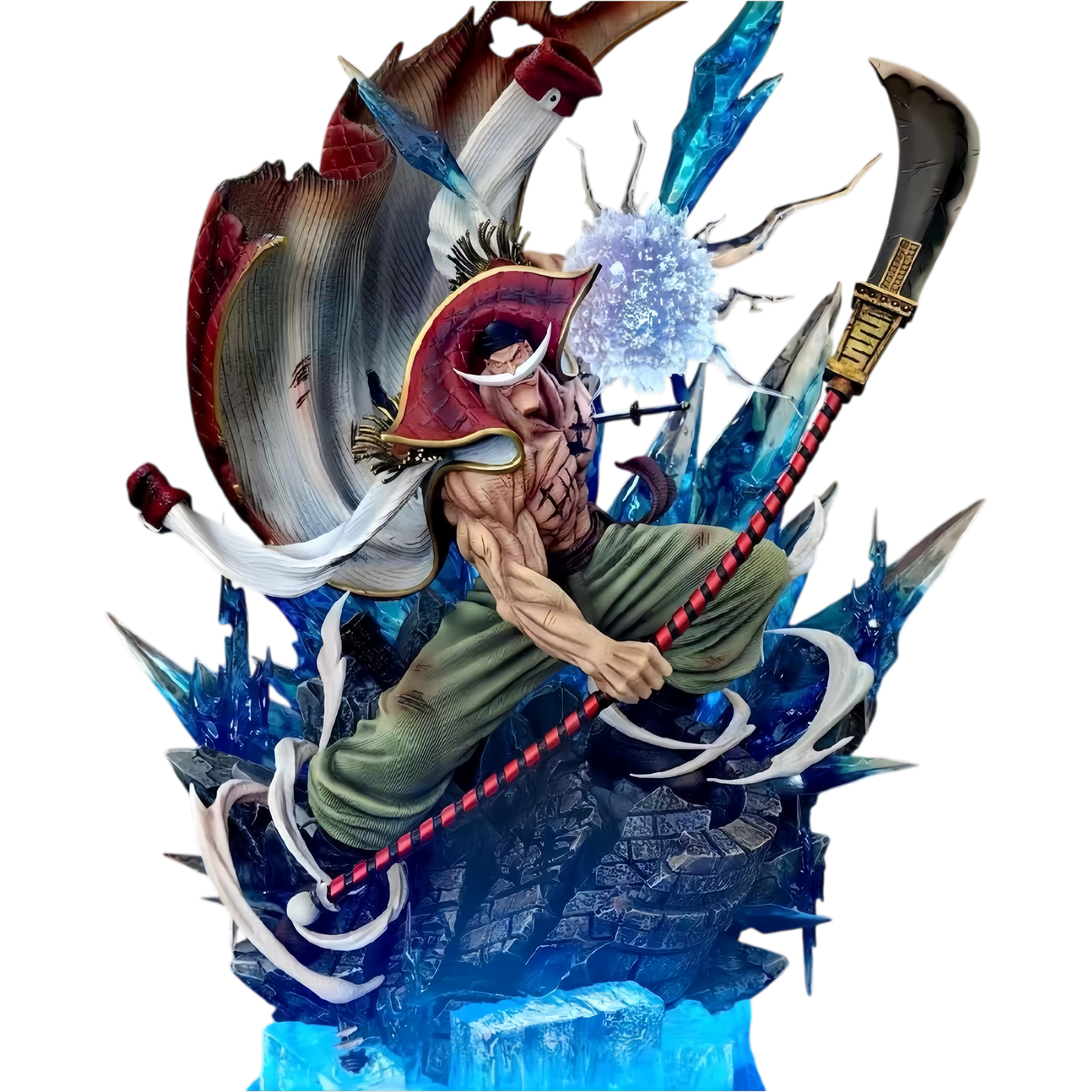 ONE PIECE - WHITEBEARD EDWARD NEWGATE BATTLE STATUE