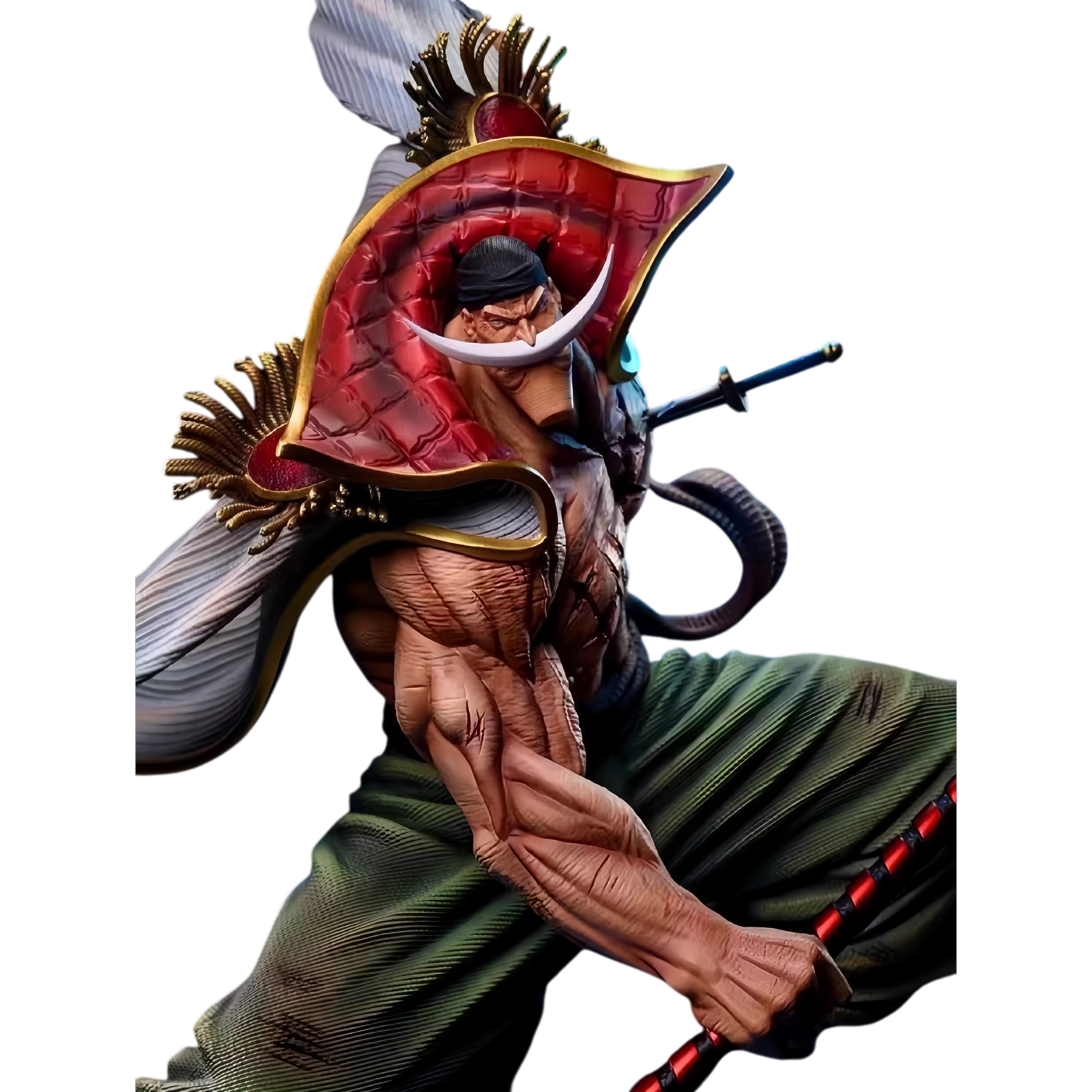 ONE PIECE - WHITEBEARD EDWARD NEWGATE BATTLE STATUE