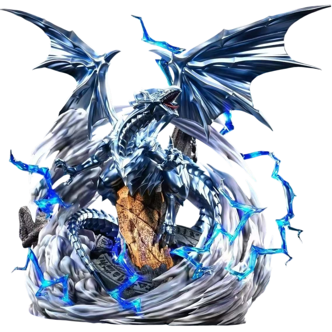 YU-GI-OH! - BLUE EYES WHITE DRAGON LIGHTNING BATTLE STATUE