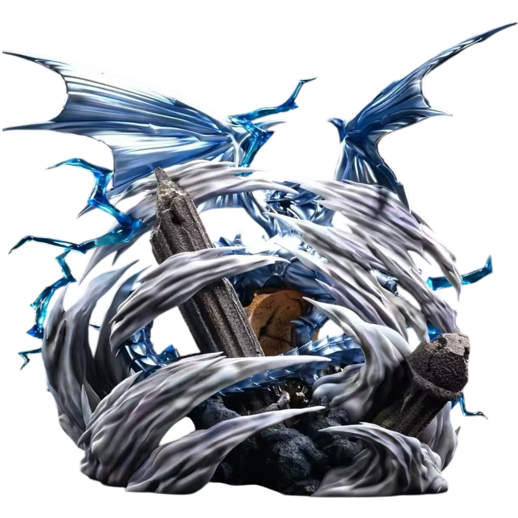YU-GI-OH! - BLUE EYES WHITE DRAGON LIGHTNING BATTLE STATUE