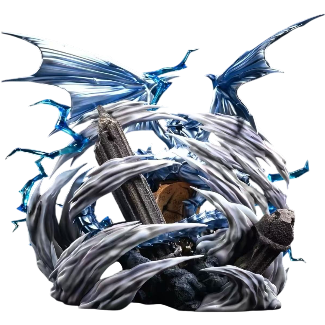YU-GI-OH! - BLUE EYES WHITE DRAGON LIGHTNING BATTLE STATUE