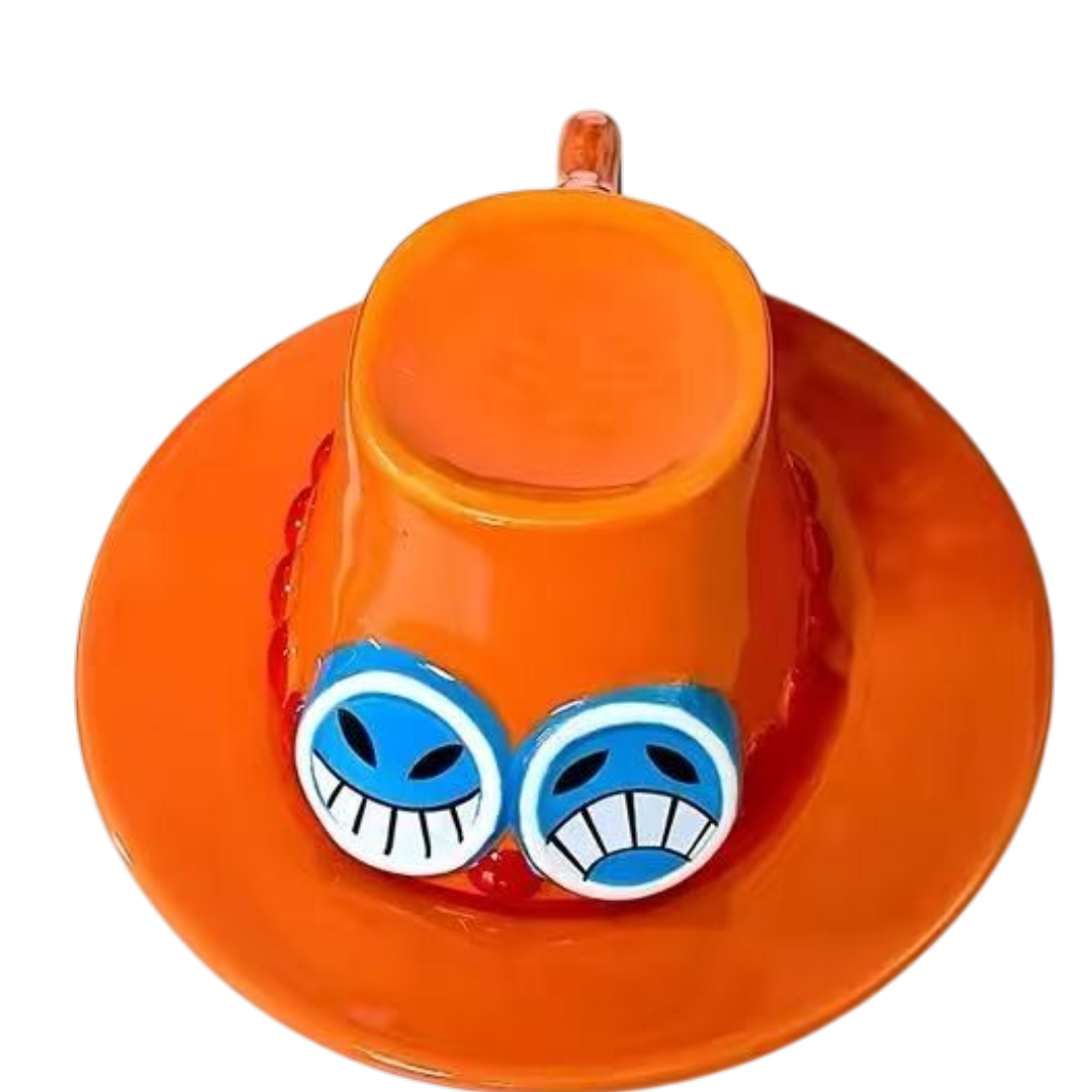 ONE PIECE - CHARACTER HAT MUG COLLECTION — 6 CHARACTER DESIGNS