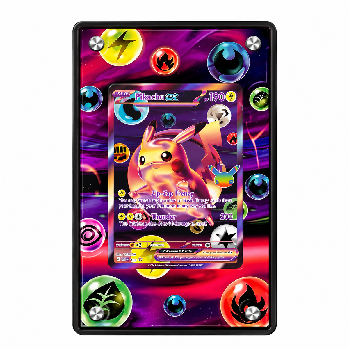 EXTENDED ART –  PIKACHU EX 30TH CELEBRATION