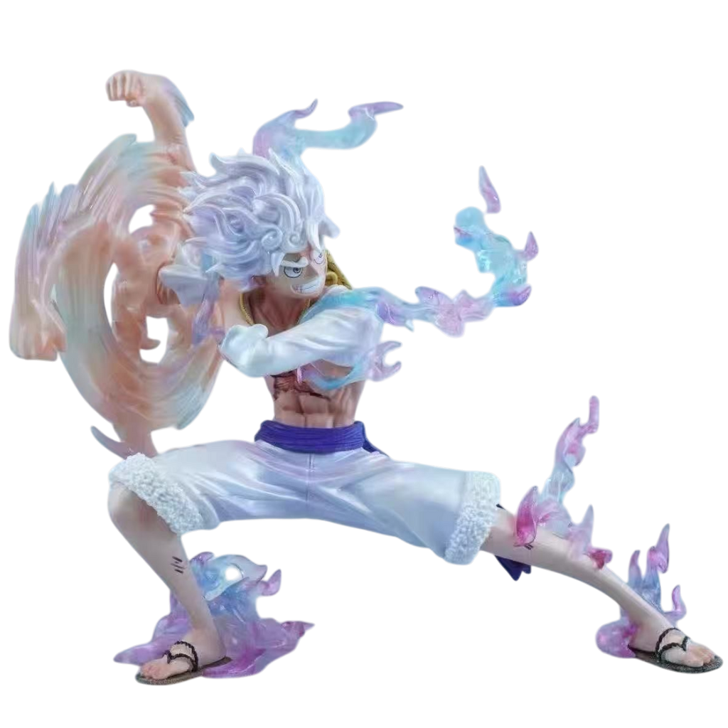 ONE PIECE - Monkey D. Luffy Gear 5 Nika Rotatable Hands Figure
