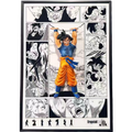 DRAGON BALL - Goku Spirit Bomb 3D Manga Frame Statue