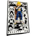 DRAGON BALL - Vegeta 3D Manga Frame Statue