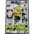 DRAGON BALL - BROLY 3D MANGA FRAME WITH STATUE