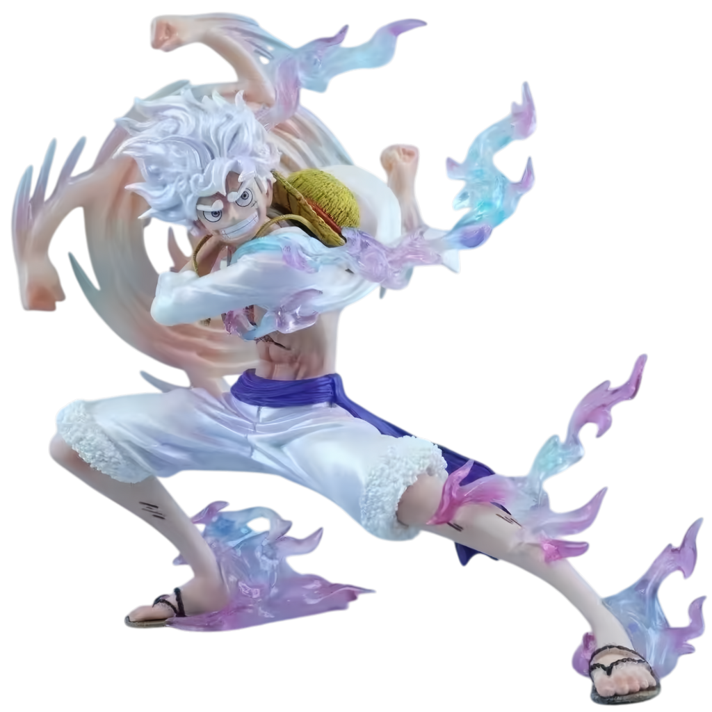 ONE PIECE - MONKEY D. LUFFY GEAR 5 NIKA ROTATABLE HANDS FIGURE