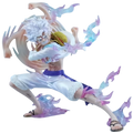 ONE PIECE - MONKEY D. LUFFY GEAR 5 NIKA ROTATABLE HANDS FIGURE