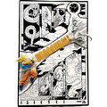 DRAGON BALL - GOKU VS FRIEZA 3D MANGA FRAME WITH STATUE