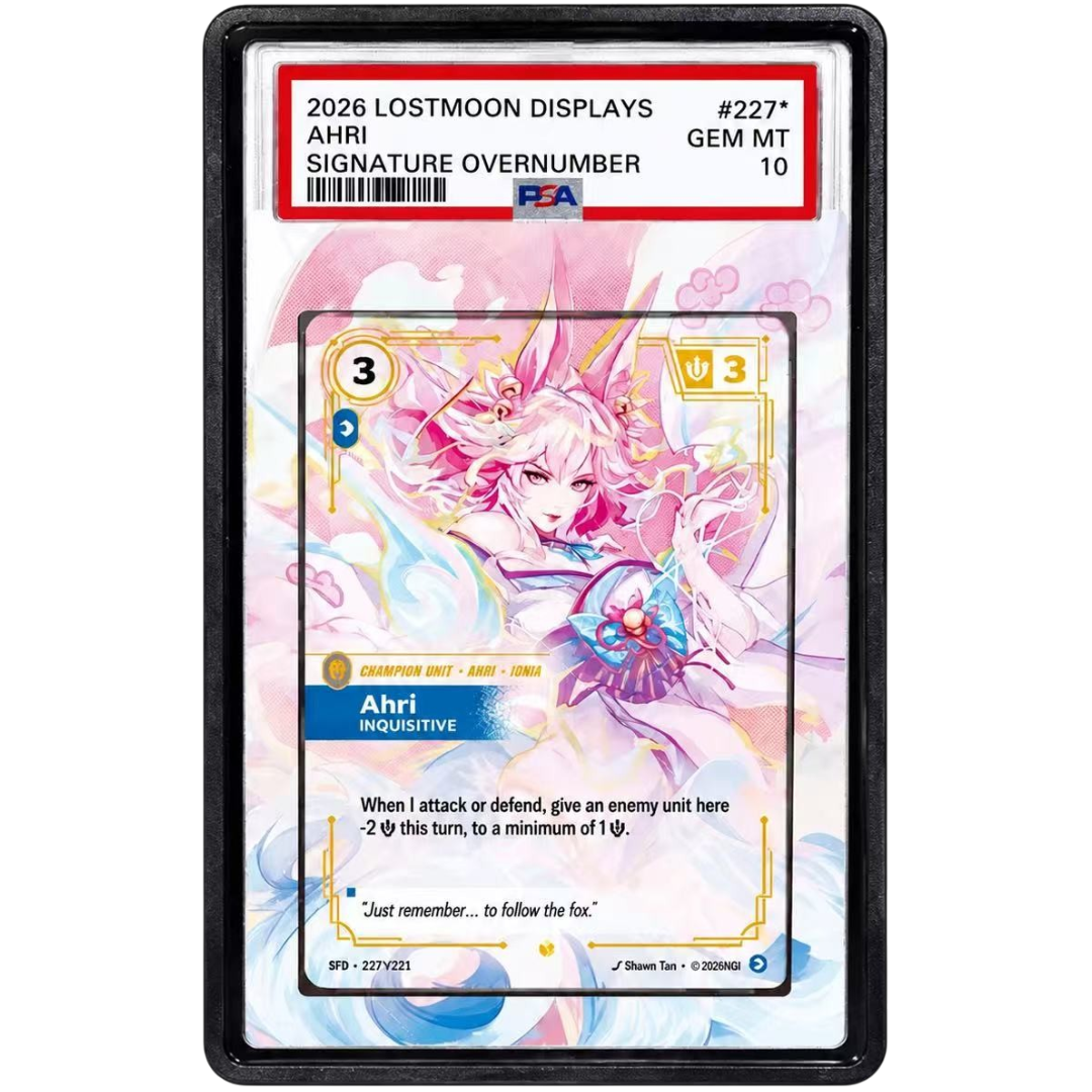 RIFTBOUND - Ahri Custom Extended Art Card Case