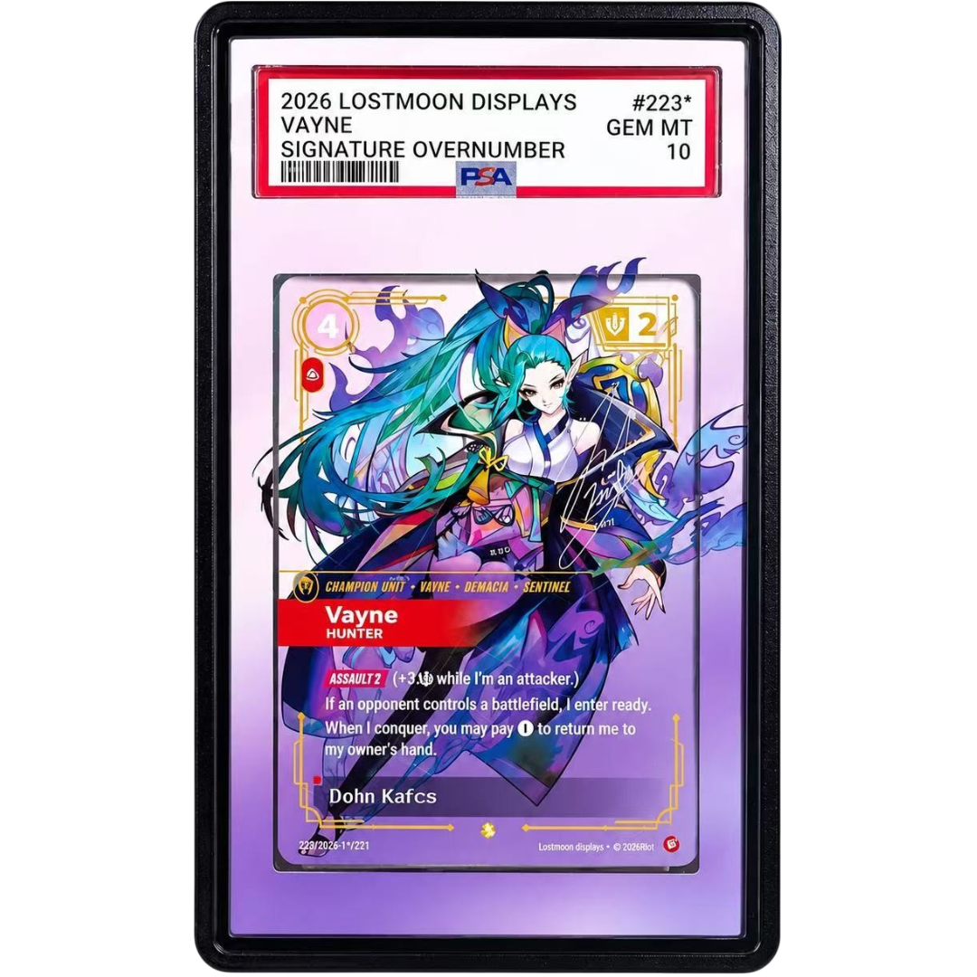 RIFTBOUND - Vayne Custom Extended Art Case