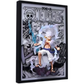 ONE PIECE - MONKEY D. LUFFY GEAR 5 NIKA LED FRAME WITH STATUE