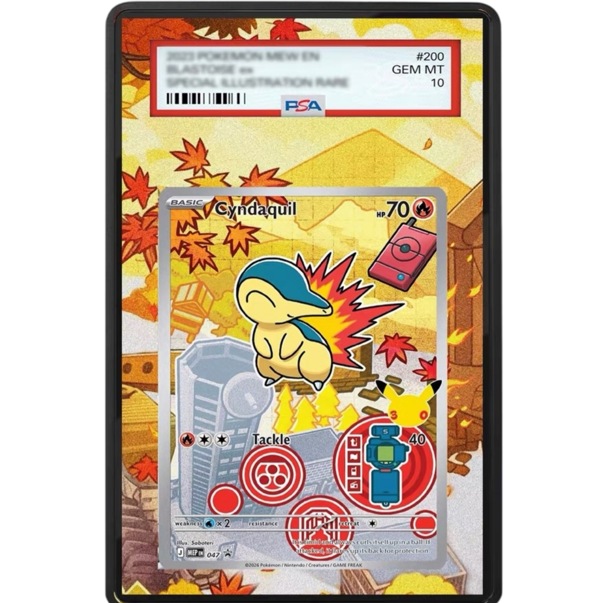 EXTENDED ART – CYNDAQUIL #047