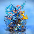 POKÉMON-ASH & GRENINJA EVOLUTION LINE GK DIORAMA STATUE