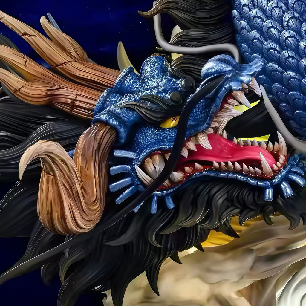 ONE PIECE- GEAR 5 LUFFY VS. KAIDO DRAGON FORM GK DIORAMA STATUE