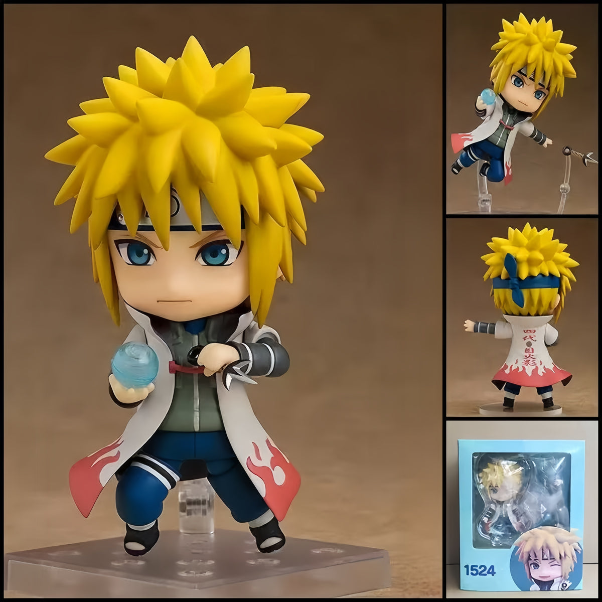 NARUTO SHIPPUDEN - MINATO NAMIKAZE CHIBI ACTION FIGURE