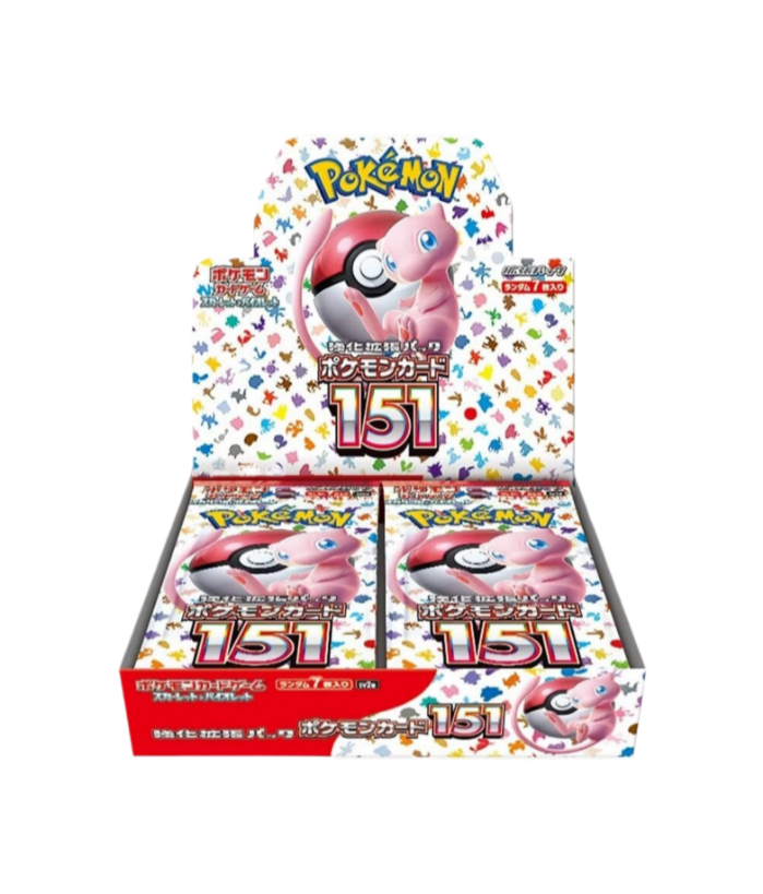 Pokemon 151 Japanese Booster Box Sv2a
