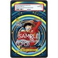 ONE PIECE Monkey D. Luffy SR OP07-109 Extended Art PSA graded card display case with metal magnetic construction, tempered glass and UV-resistant protection.