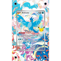 POKÉMON Articuno 132/128 Extended Art PSA graded card display case with metal magnetic construction, tempered glass and UV-resistant protection.