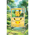 POKÉMON Pikachu #23 30th Celebration Extended Art PSA display case with metal magnetic construction, tempered glass and UV-resistant protection.